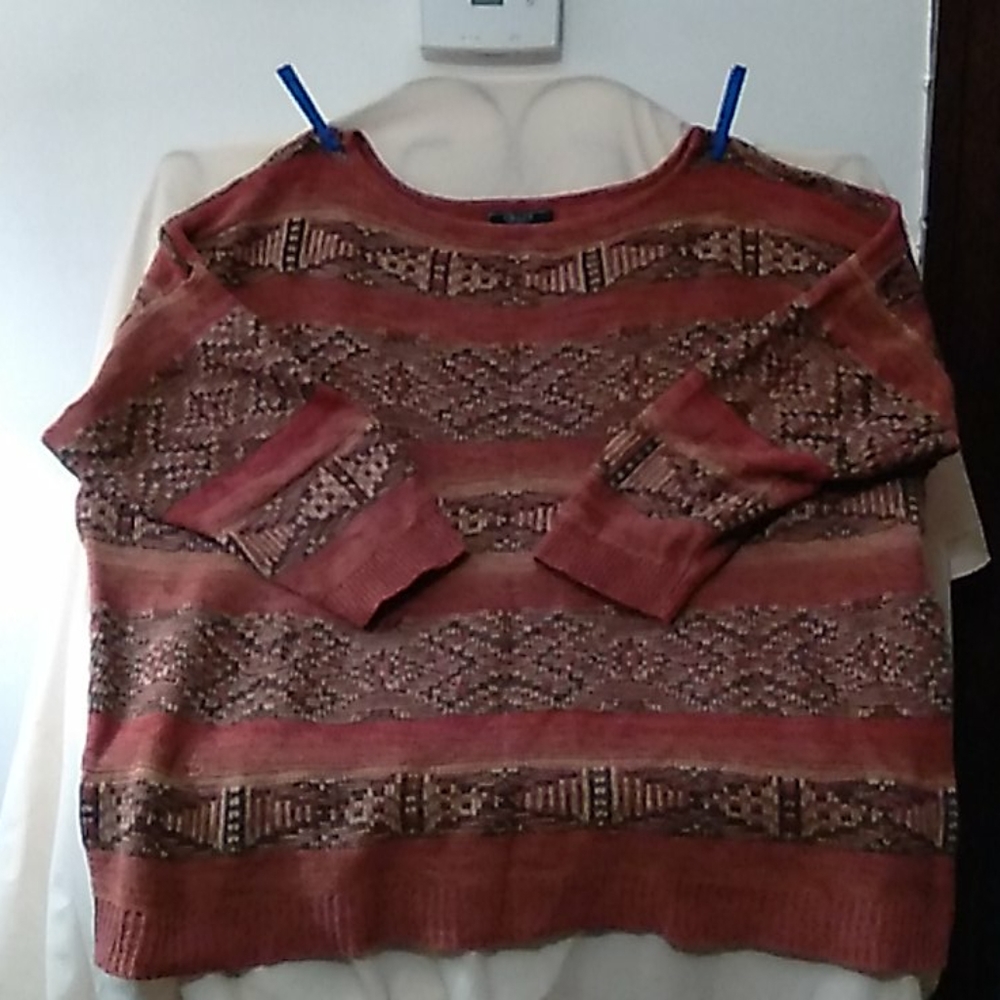 Chaps Denim Southwest sweater